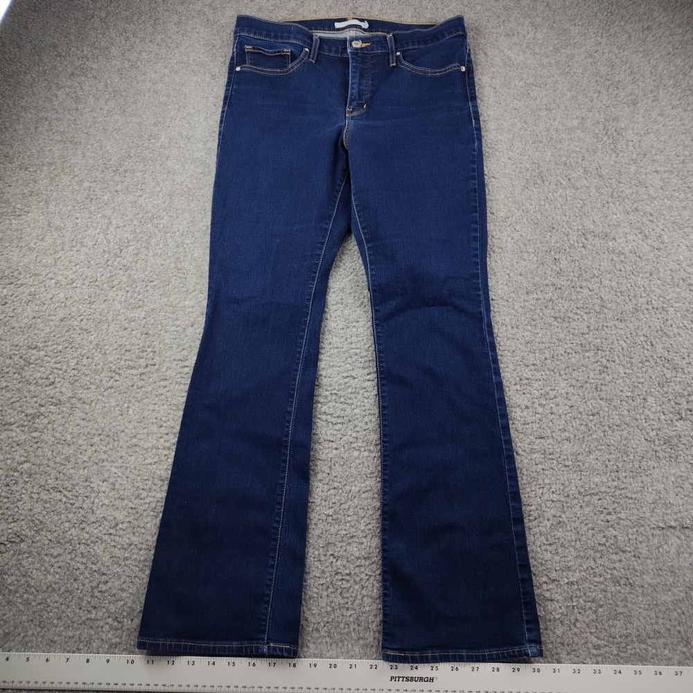 Levi's Jeans Sz 31x30 315 Shaping Bootcut Blue Stretch Denim EUC